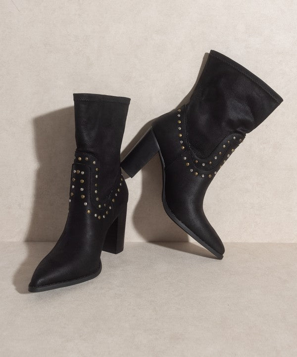 Paris Studded Boots (more colors)