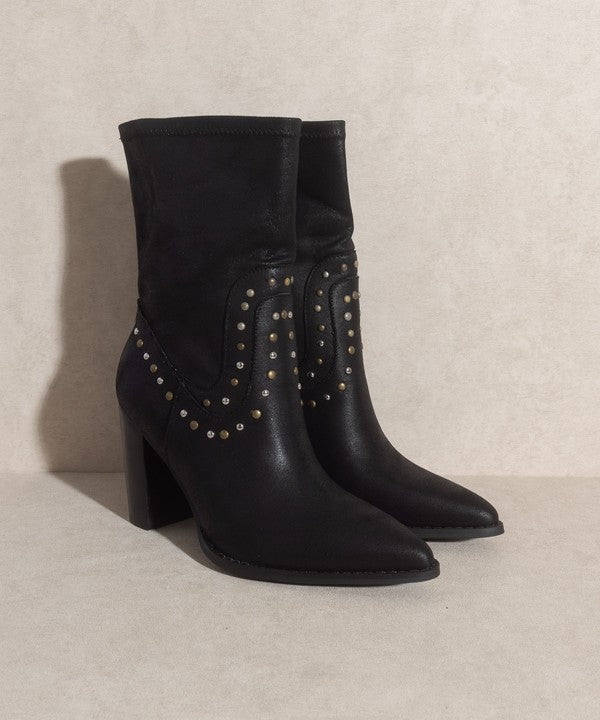 Paris Studded Boots (more colors)