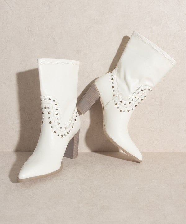 Paris Studded Boots (more colors)