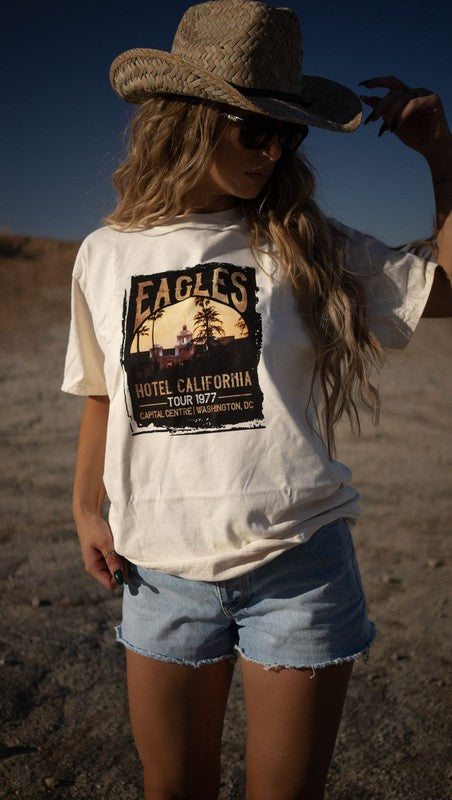 Eagles Hotel California Tee (more colors)