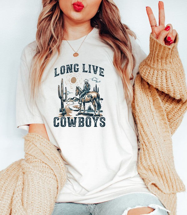 Long Live Cowboys Graphic Tee (more colors)