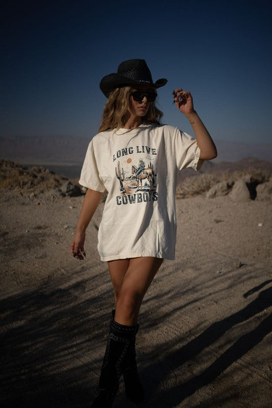 Long Live Cowboys Graphic Tee (more colors)