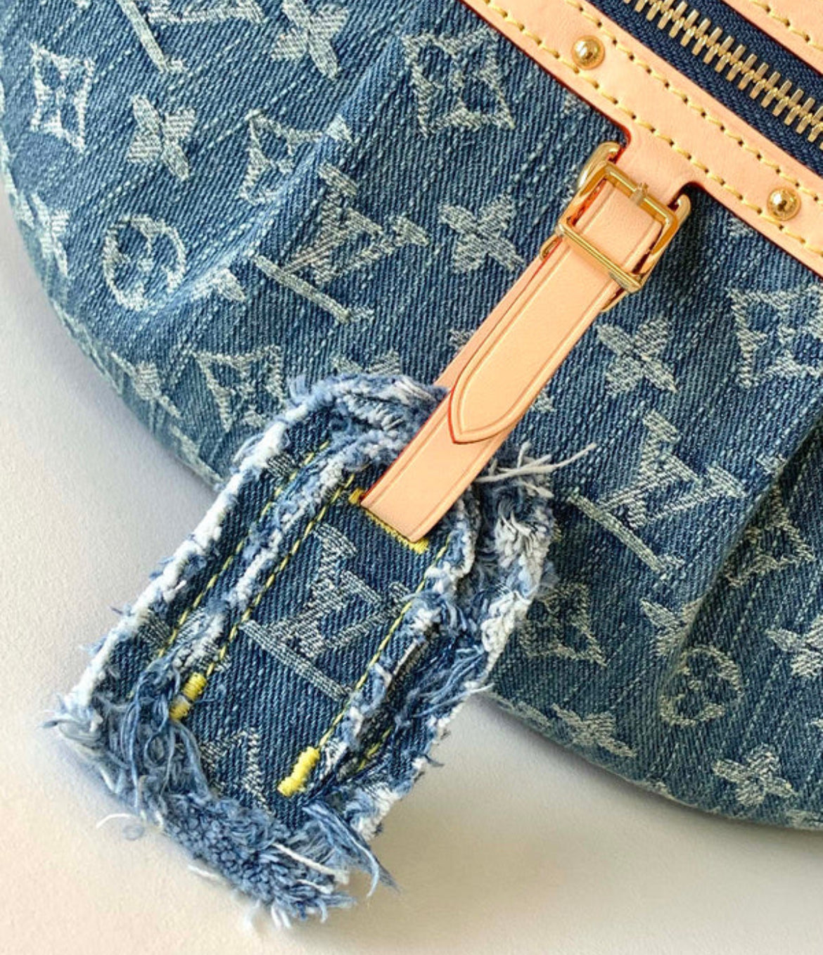 Pre-Order Denim Monogram Bum Bag