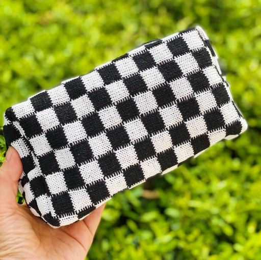 Check Yourself Cosmetic Bag (4 colors)