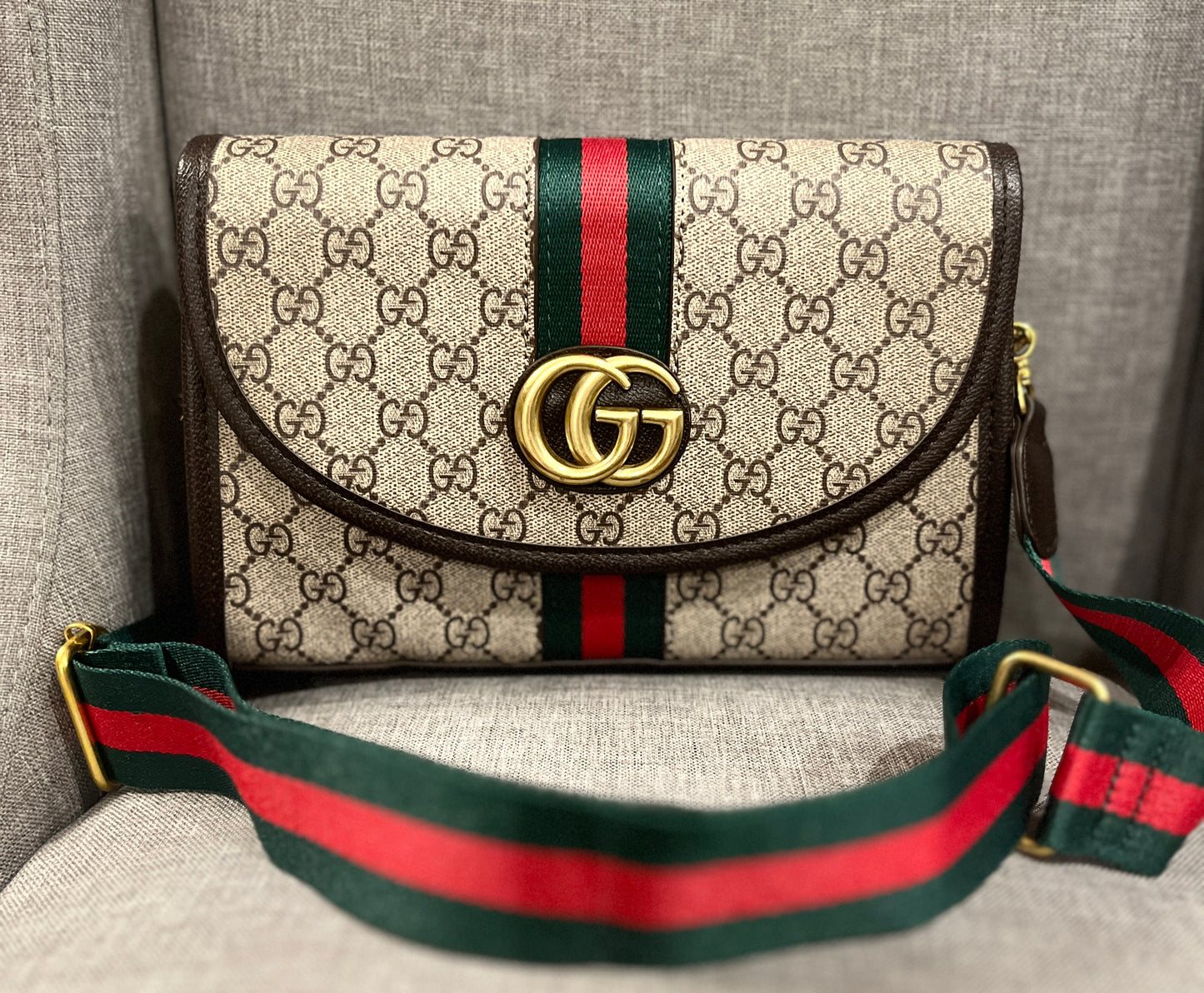 Pre-Order GG Pattern Crossbody/ Clutch Bag