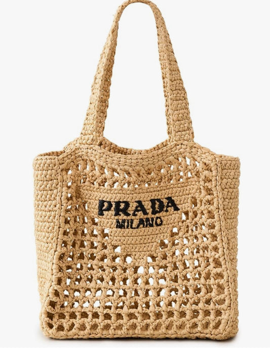 In Sock! Raffia PR Tote Bag