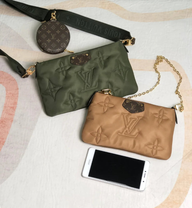 Pre-Order Multi Pochette Nylon Monogram Crossbody