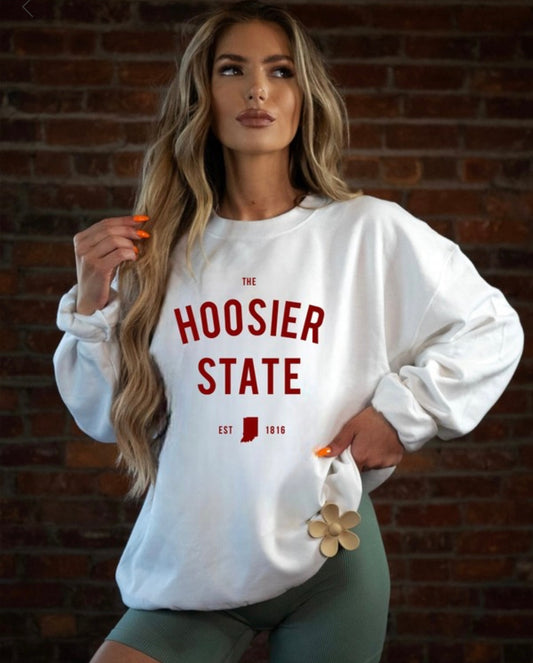 Hoosier State Indiana - Sudadera acogedora