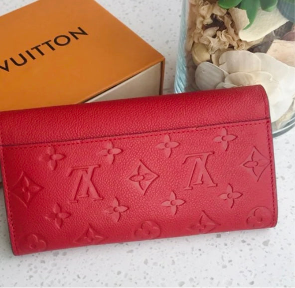 Button Snap Monogram Wallet(more colors)