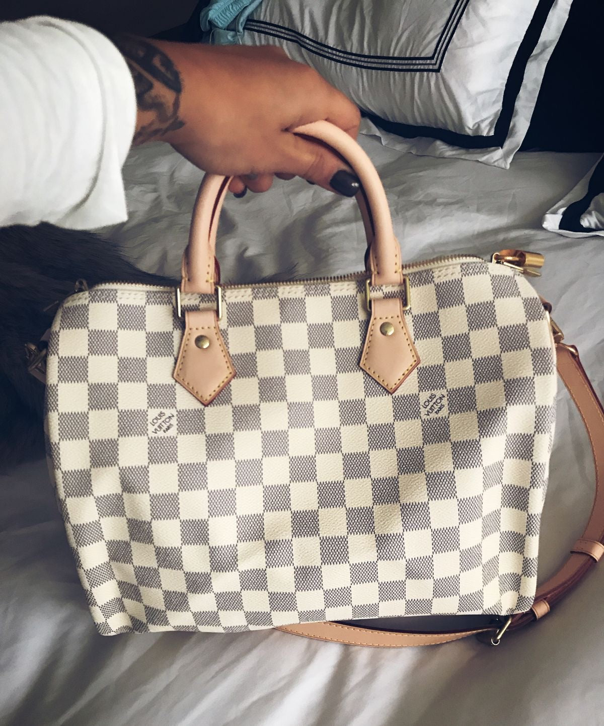 Pre-order! Checkered Medium Monogram Handbag (more colors)