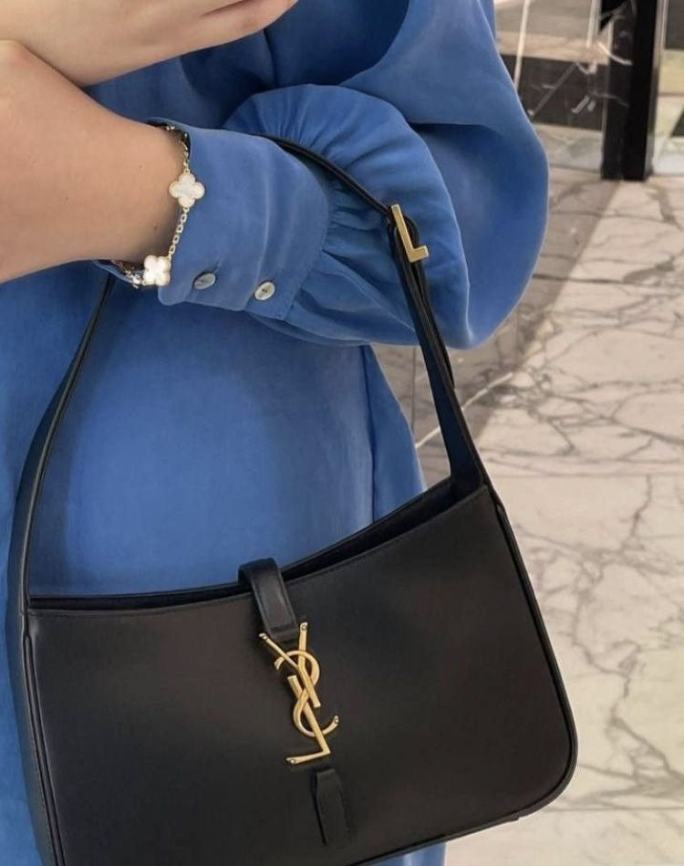 Pre-order! Small Shoulder Tote with Gold Monogram (more colors)