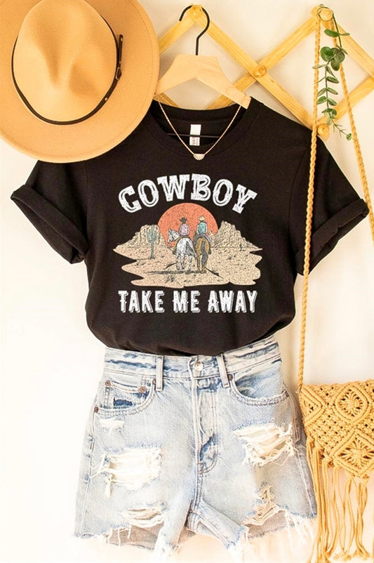 Camiseta Cowboy Take Me Away