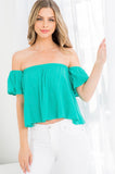 Show Off Turquoise Top