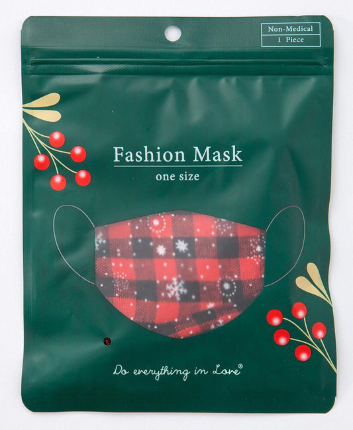Holiday Adult Face Mask