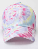 Fuchsia Tie Dye Hat